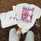 Kickoff Essentials Pink, School Spirit Wear, PNG Digital Design, Cheerleading Football (Digital Only)