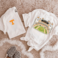 Orange & White Football Stadium PNG | Gameday Clipart | Sports Stadium Illustration | Digital Download | Shirt Design PNG | Boutique Graphic