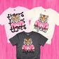 Pink tigers Simple and Stack PNG | Preppy Design School Shirt PNG | Teacher | School Spirit Digital | Trendy