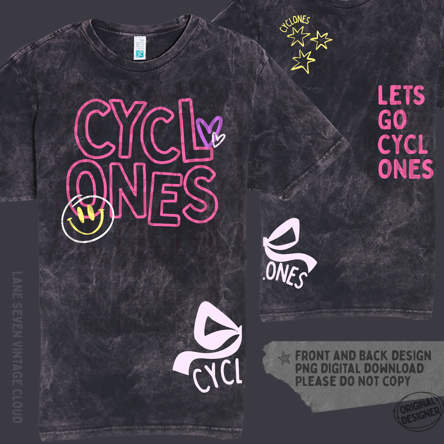 Cyclones Doodle | Digital Design | PNG | Sublimation | Shirt Design | Trending | Original Designer