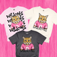 Pink Wildcats Simple and Stack PNG | Preppy Design School Shirt PNG | Teacher | School Spirit Digital | Trendy
