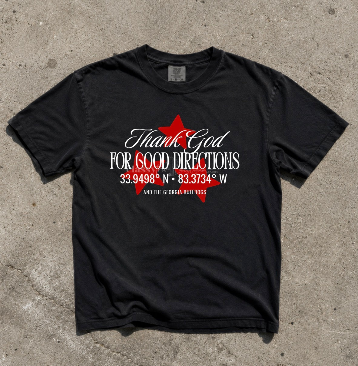 Good Directions Mascot Canva Template | Editable Shirt Design | Custom Template | Sublimation & DTF Design