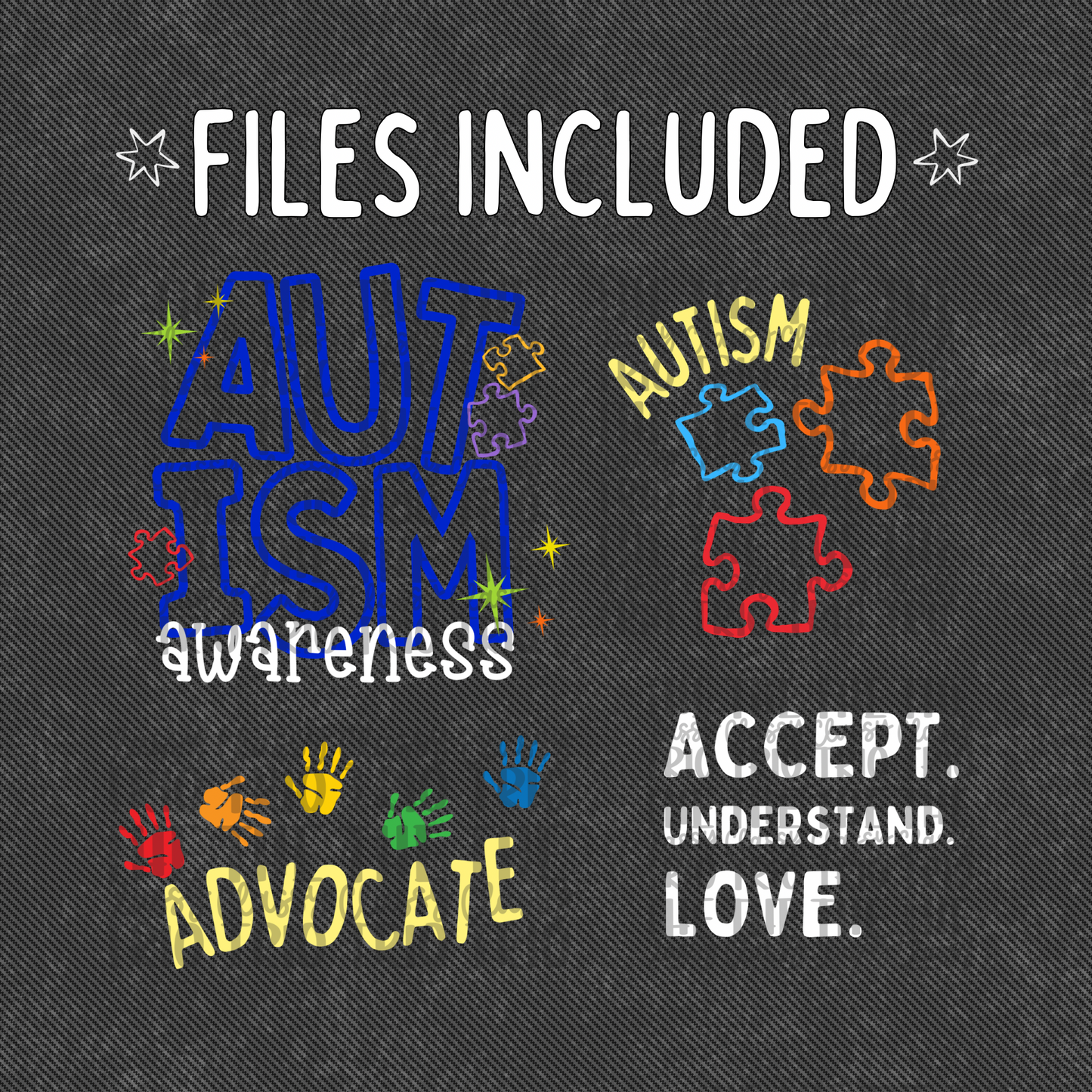 Autism Awareness Acceptance Doodle | Digital Design | PNG | Sublimation | Shirt Design | Trending | Original Designer | Gift Idea