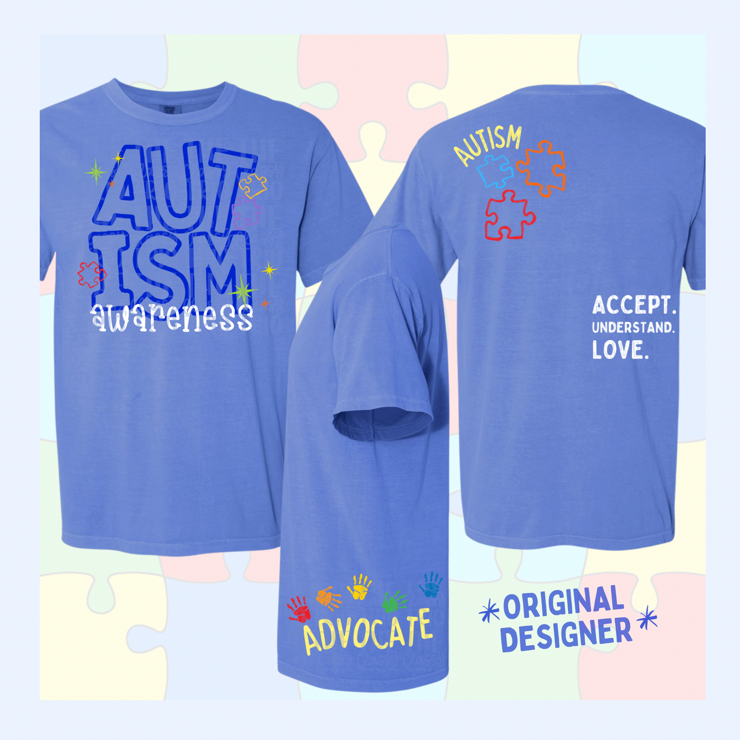 Autism Awareness Acceptance Doodle | Digital Design | PNG | Sublimation | Shirt Design | Trending | Original Designer | Gift Idea