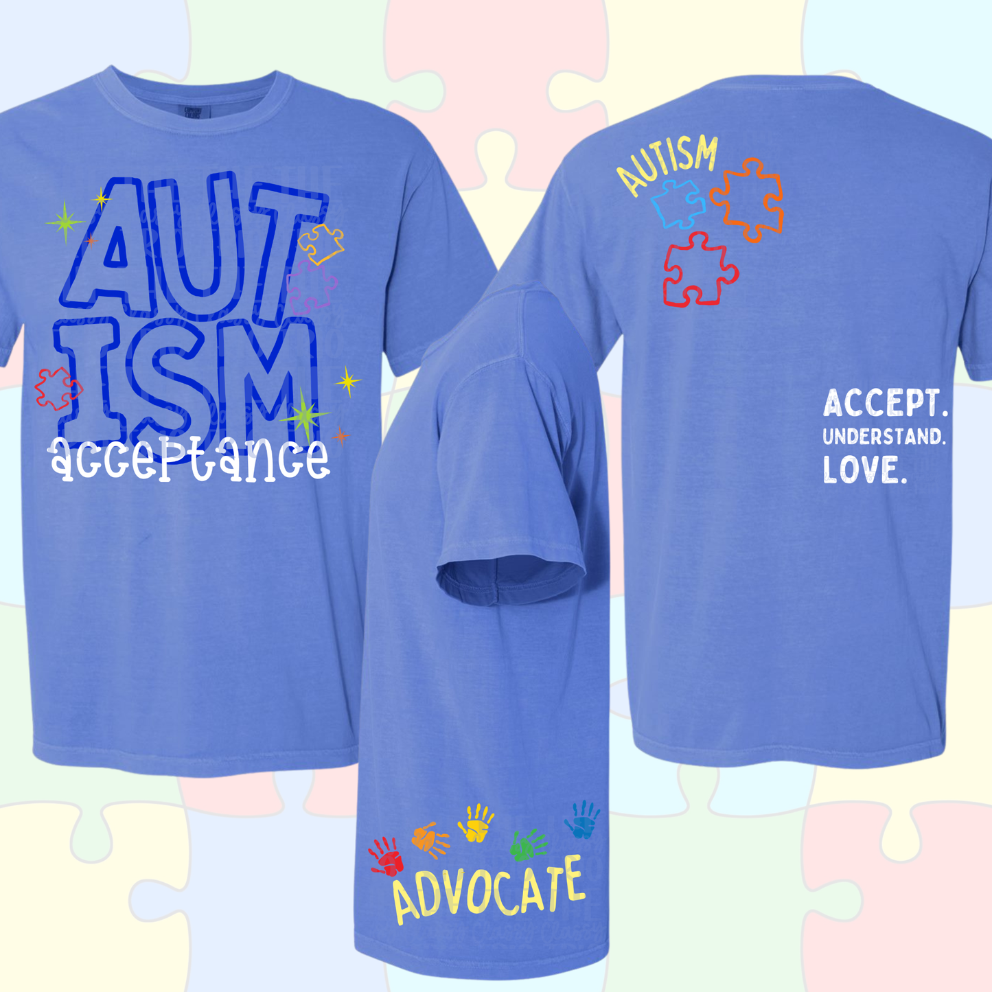 Autism Awareness Acceptance Doodle | Digital Design | PNG | Sublimation | Shirt Design | Trending | Original Designer | Gift Idea
