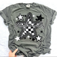 Greyhounds Checkered Star Mascot PNG | Sports Mom Coquette Design | Game Day Shirt PNG | Team Spirit Mascot | School Spirit Digital | Trendy