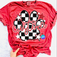 Checkered Paw Mascot Canva Template | Editable Team Shirt Design | Custom Sports Mascot Template | Sublimation & DTF Design