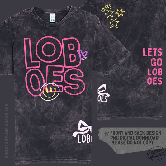 Loboes Doodle | Digital Design | PNG | Sublimation | Shirt Design | Trending | Original Designer