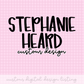 Custom Design PNG Design Stephanie