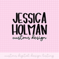 Custom Design PNG Design Jessica H