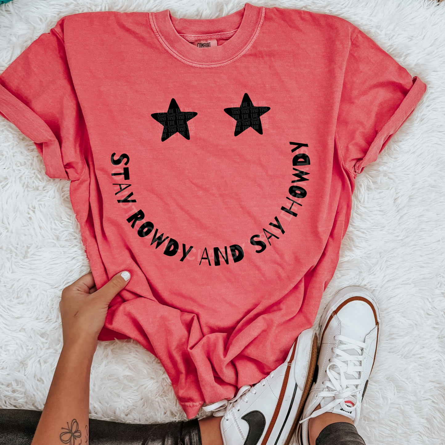 Stay Rowdy Say Howdy Digital Design | PNG Shirt Design | Original Creator