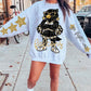 Falcons Mascot PNG | Team Spirit Sublimation DTF Design, Black Gold Cheerleading, School Spirit Wear Trending (Digital File)