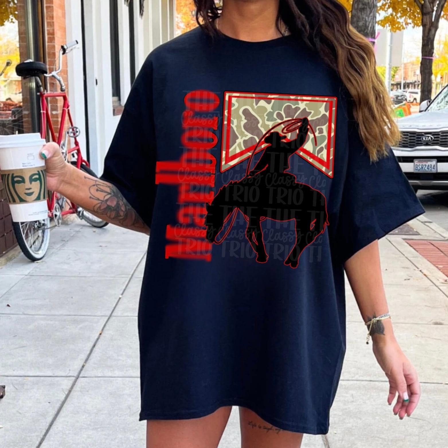 Old Camo Cowboy | Digital Design | PNG | Sublimation | Camouflage | Retro Western | Country Shirt Design | Trend Shirt | Vintage