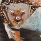 Faux Rhinestone Highland Cow Floral | Digital Design | PNG | Sublimation | DTF | Cow | Hunting Shirt Design | Country | Trending