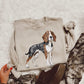 Faux Rhinestone Blood Hound Dog | Digital Design | PNG | Sublimation | DTF | Dog Breed | Shirt Design | Hunting Dog Country | Trending