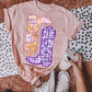 Plaid Floral Cowgirl Boots | Digital Design | PNG | Sublimation | Western Design | Preppy | Country Shirt Design | Pink Purple Orange