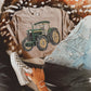 Faux Rhinestone Tractor | Digital Design | PNG | Sublimation | Agriculture | Dazzle | Country Shirt Design | Farmer Wife