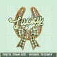 Faux Rhinestone Lucky Horseshoe Bow | Digital Design | PNG | Sublimation | DTF | St Patricks Day | Western Shirt Design | Country | Trending