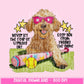 Preppy Softball Dog Golden Doodle | PNG | Digital Design | Floral | Ball Game | Sublimation | Shirt Design | Sports in Spring