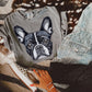 Faux Rhinestone Boston Terrier Dog | Digital Design | PNG | Sublimation | DTF | Original Creator | Shirt Design | Dog Breeds | Trending