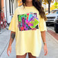 Neon Horse Collage | Digital Design | PNG | Sublimation | Newspaper | Retro Western | Country Shirt Design | Trend Shirt | Y2K | Dice