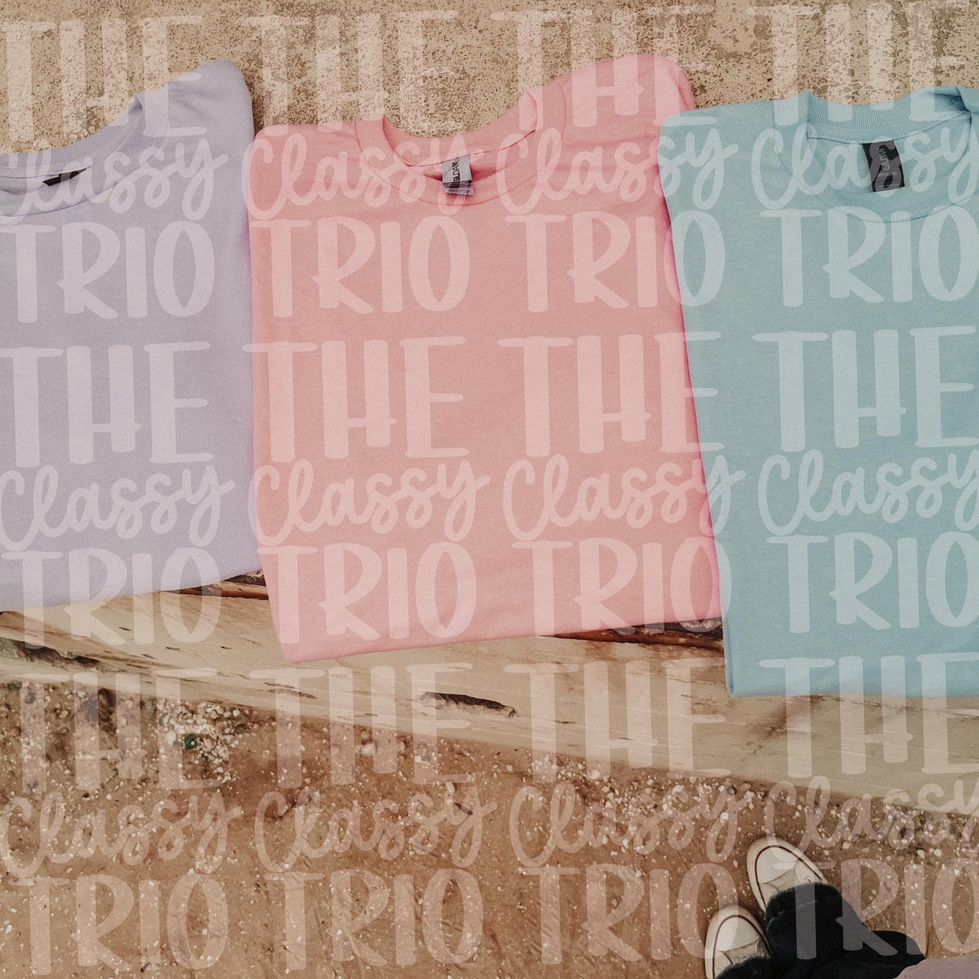 Gildan Western Outdoors Country Mock-ups Shirts | Flat Lay | Tractor | Dryblend 50/50 | T-Shirt Mock Up