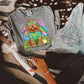 Faux Rhinestone Irish Lucky Dog | Digital Design | PNG | Sublimation | DTF | St Patricks Day | Western Shirt Design | Kid Design | Trending