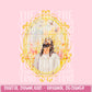 Watercolor Jesus Faux Glitter | Digital Design | PNG | Sublimation | Gold Frame | Kid Adult Shirt Design | Original Creator