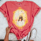 Watercolor Jesus Faux Glitter | Digital Design | PNG | Sublimation | Gold Frame | Kid Adult Shirt Design | Original Creator