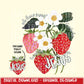 Sweet To Be Loved by Jesus Strawberry Watercolor | Digital Design | PNG | Sublimation or DTF | Kid Adult Shirt Design | Original Creator
