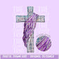 Faux Rhinestone Sequin Cross | Digital Design | PNG | Sublimation | DTF | Religious | Christian Shirt Design | Jesus | Trending
