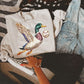 Faux Rhinestone Mallard Duck Flying Baseball | Digital Design | PNG | Sublimation | DTF | Agriculture | Hunting Shirt Design | Trending