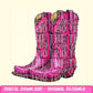 Faux Rhinestone Pink Cowgirl Boots | Digital Design | PNG | Sublimation | DTF | Agriculture | Shirt Design | Country | Trending | Cowboy