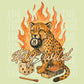 Stay Wild Flame Cheetah | Digital Design | PNG | Sublimation | Y2K | Retro Western | Country Shirt Design | Trend Shirt | Vintage | Dice