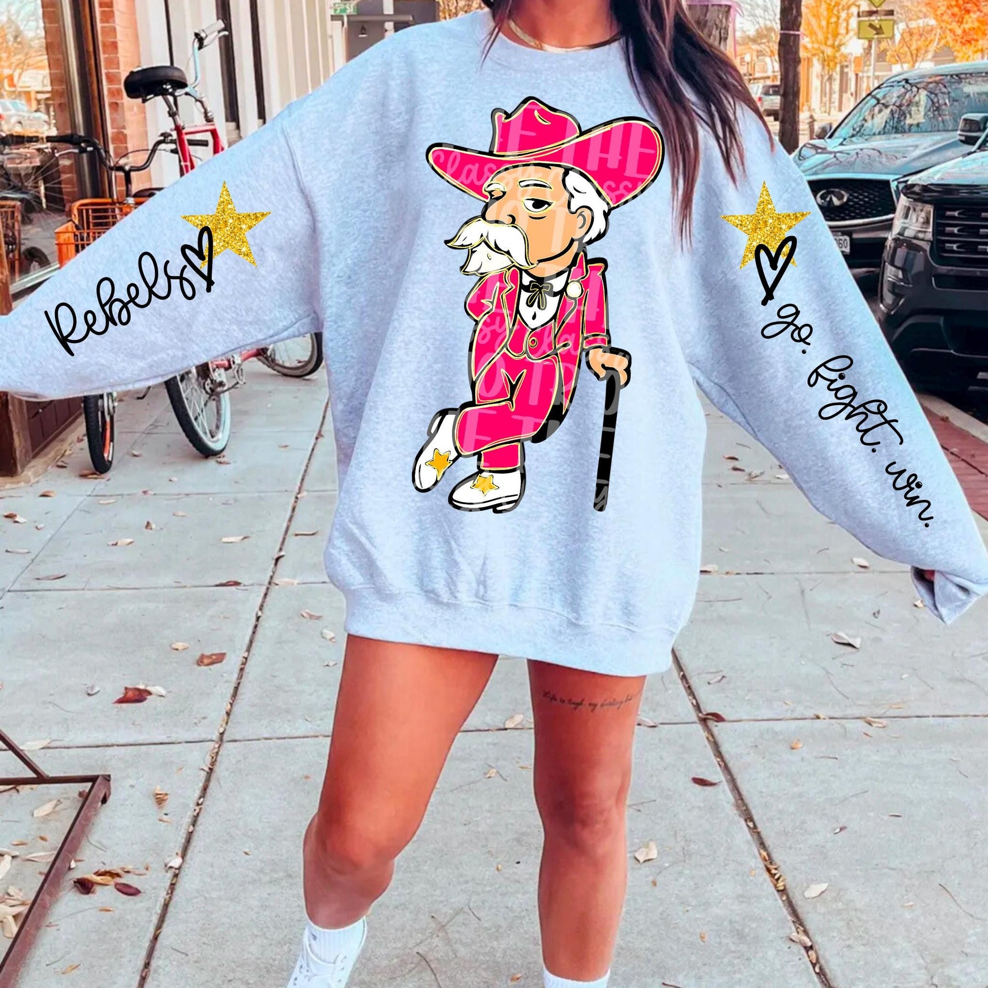 Rebels Glitz Glam | Team Drawing Digital Design | PNG | Sublimation | Preppy Mascot Design | Kid Adult Shirt Design | Original Creator