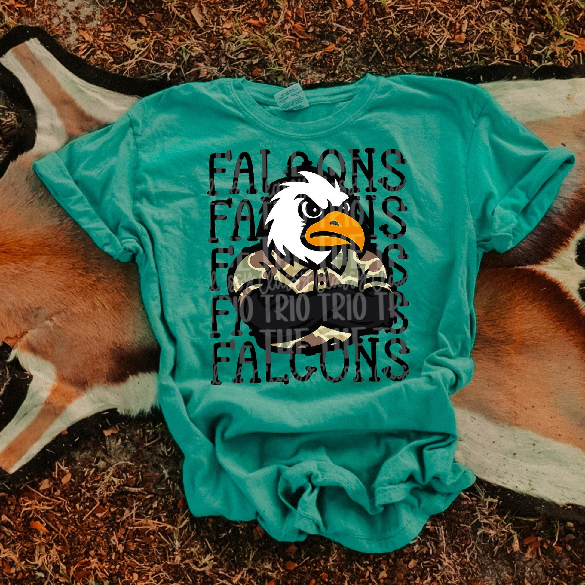 Camo Mascot Team PNG Bundle | Sublimation Designs (Digital Download)