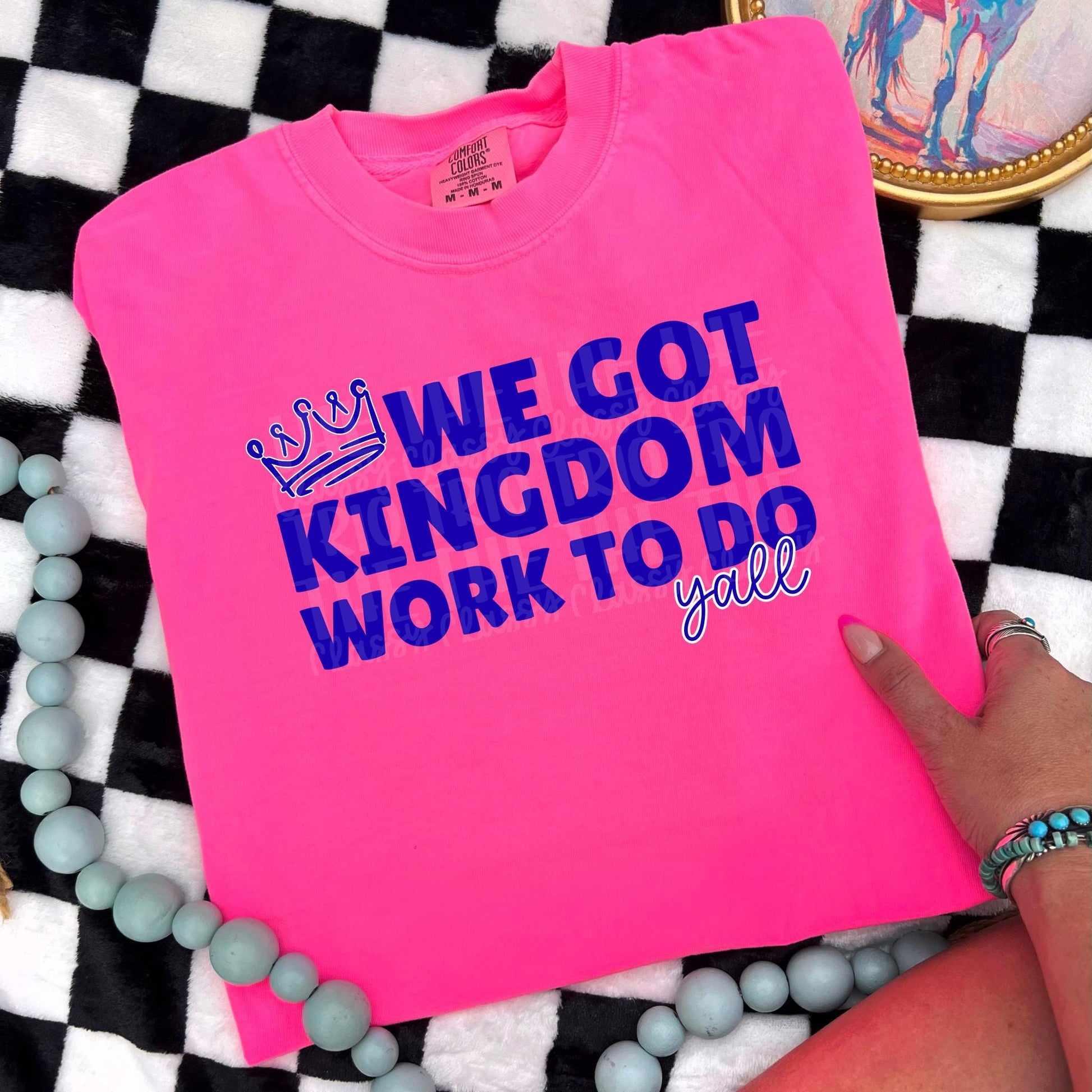 We Got Kingdom Work To Do Yall | Digital Design | PNG | Sublimation | Christian Design | Bible | Faith Kid Adult Design | Original Creator |