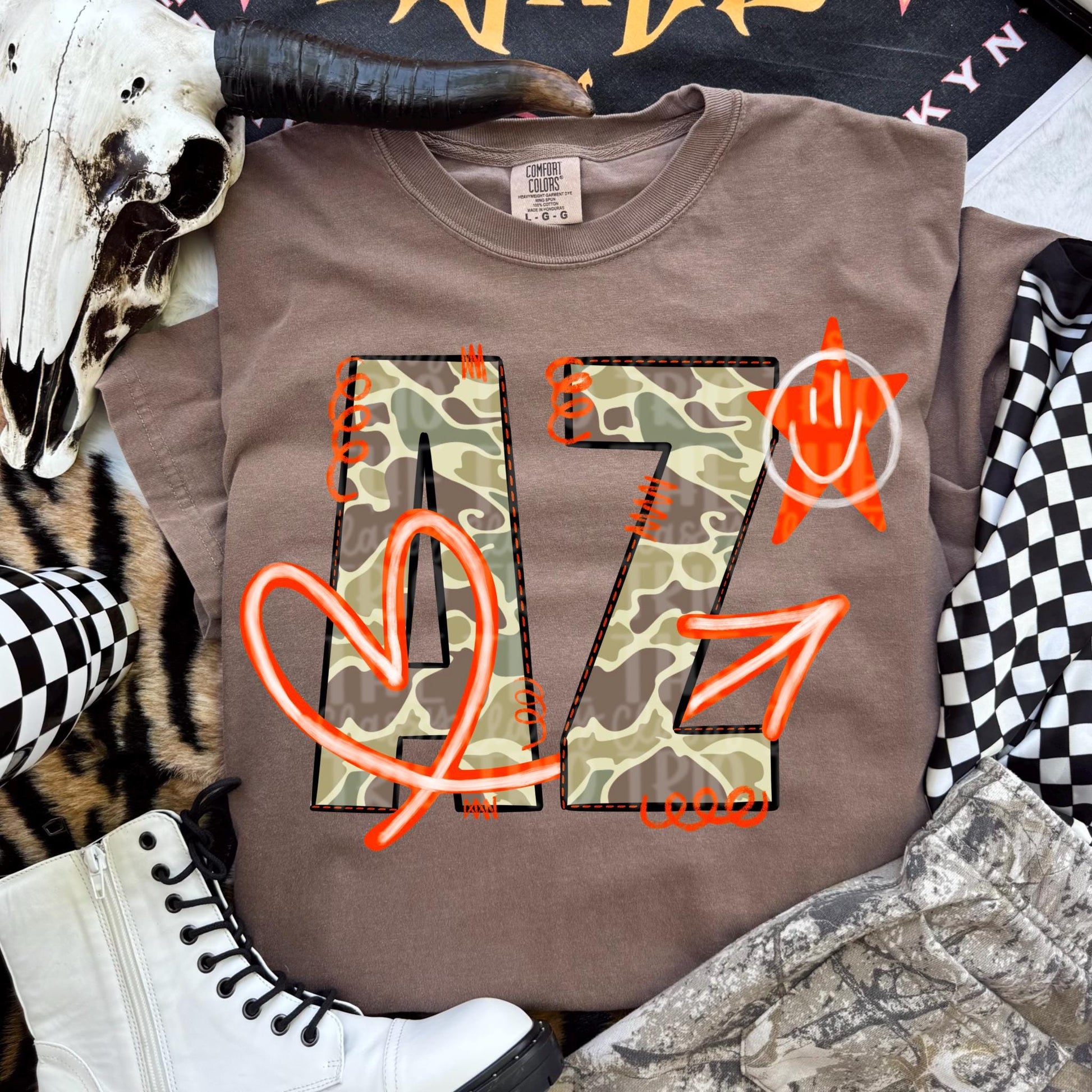 Doodle States Bundle | Digital PNG | Sublimation | DTF | School State Team | Shirt Designs | Trending | Camo Leopard | Original Creator