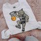 Owls Basketball Grudge | Digital Design | PNG | Original Designer | Retro Shirt Design Trend | Vintage Chalk Distressed | School Mascot