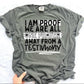 Proof Prayer Testimony | Drawing Digital Design | PNG | Sublimation | Christian Jesus Design | Doodle Design | Original Creator | One Color