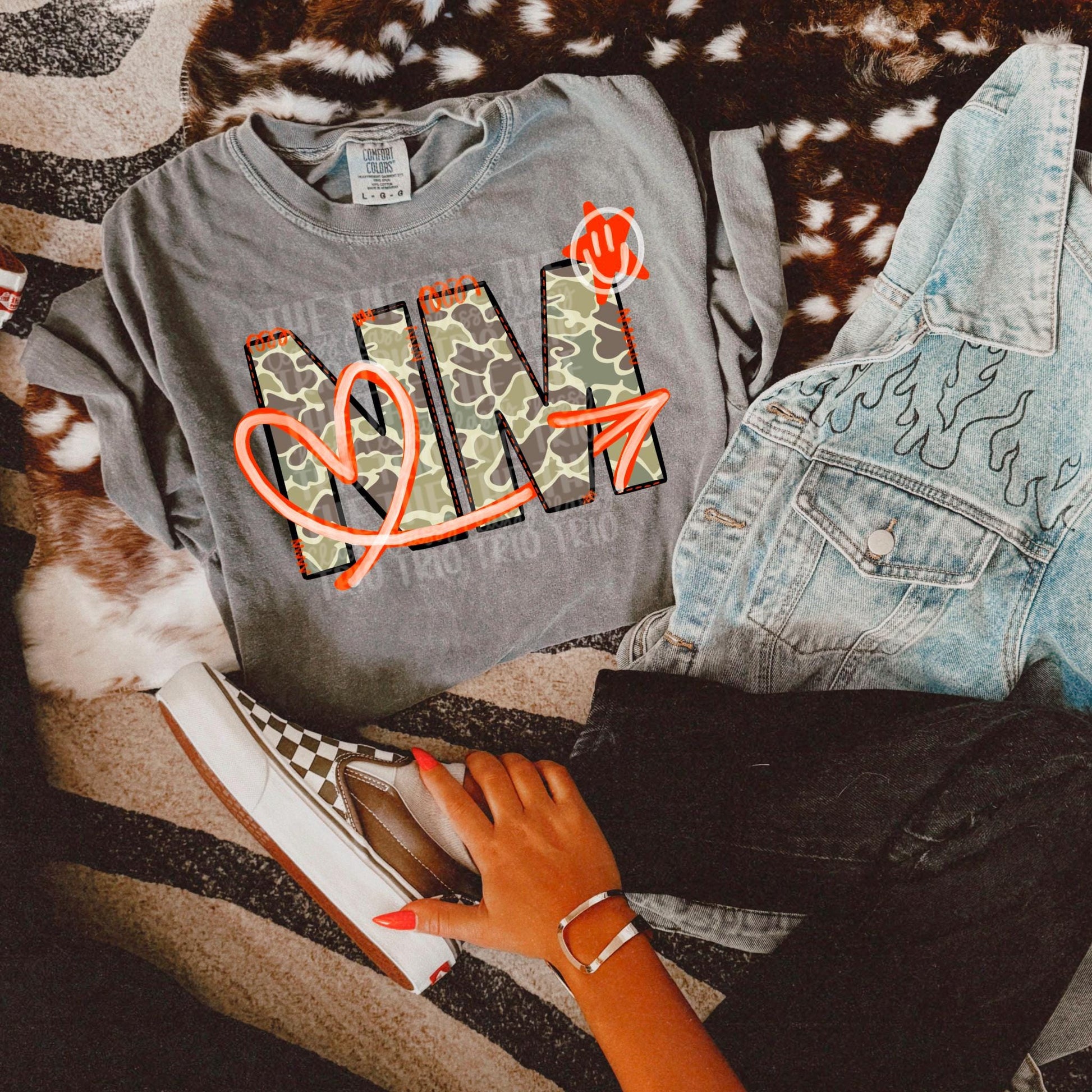 Old Camo State Doodle | Digital Design | PNG | Sublimation | Camouflage | New Mexico Shirt Design | Camo State | Original Designer