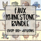 Faux Rhinestone PNG Bundle | 100+ Country & Animal Designs (Digital Download)
