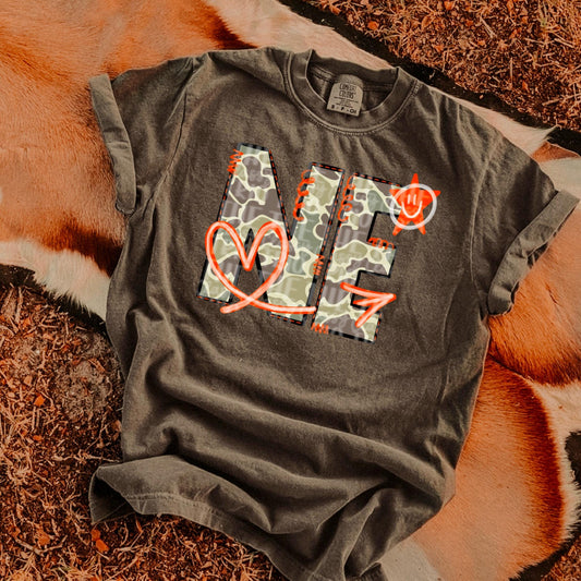 Nebraska Camo State Doodle: Digital PNG Design (Digital Download)