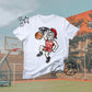 Trojan Basketball Grudge | Digital Design | PNG | Original Designer | Retro Shirt Design Trend | Vintage Chalk Distressed | School Mascot