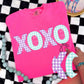 XOXO Valentine | Digital Design | PNG | Sublimation | Faux Embroidery | Plaid | Shirt Design | Kid and Adult Design | Trending