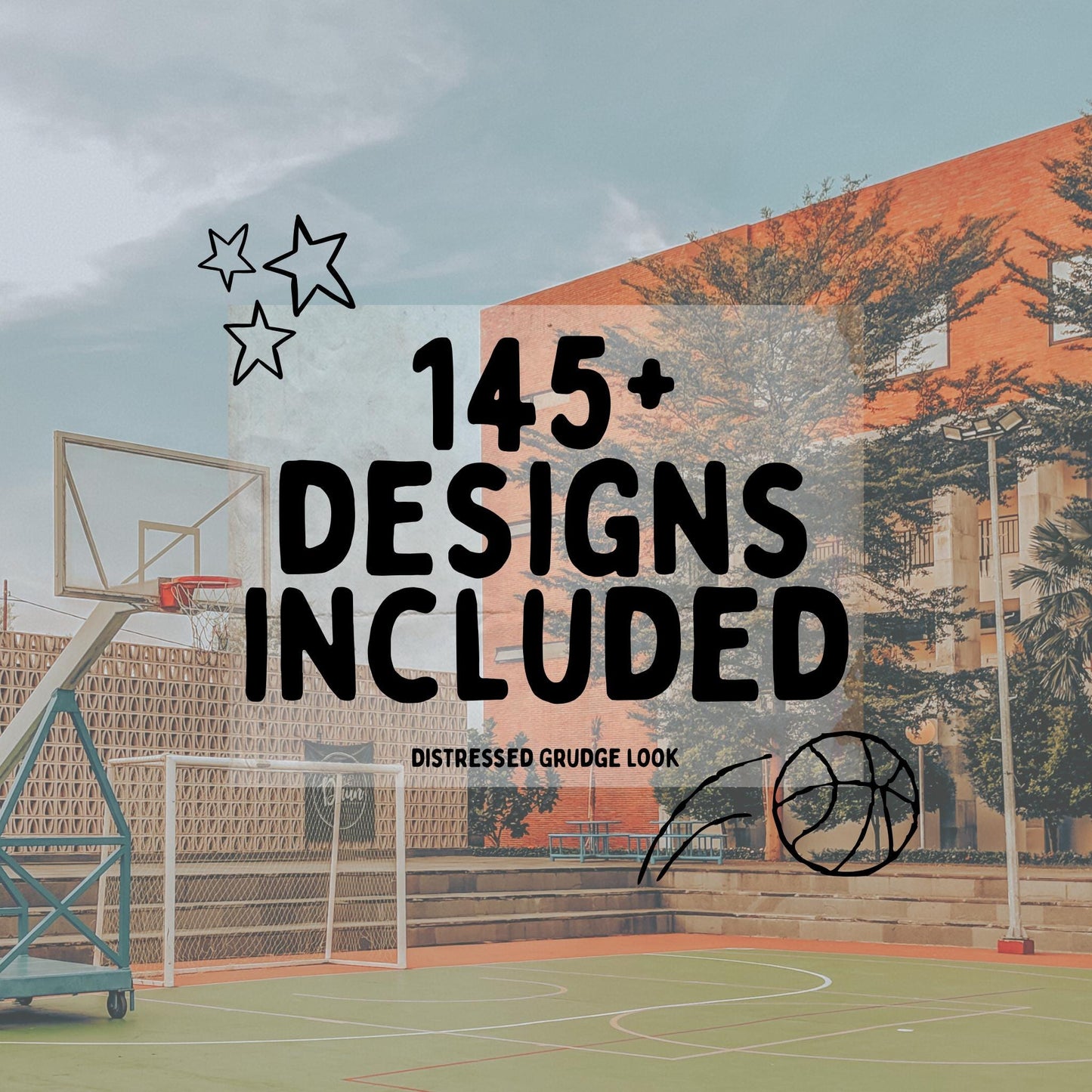 Vintage Basketball Bundle | Digital PNG | Sublimation | DTF | School Sports Team | Shirt Designs | Trending | Mascots | Original Creator