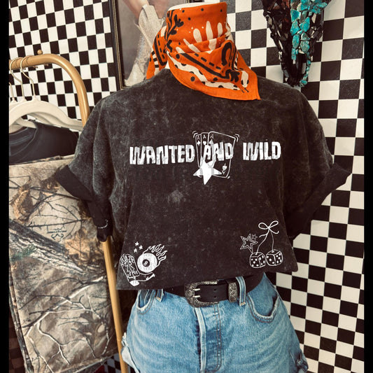 Wanted Wild Western Y2K Doodle Digital Design | PNG | DTF Sublimation Shirt Design Original Designer