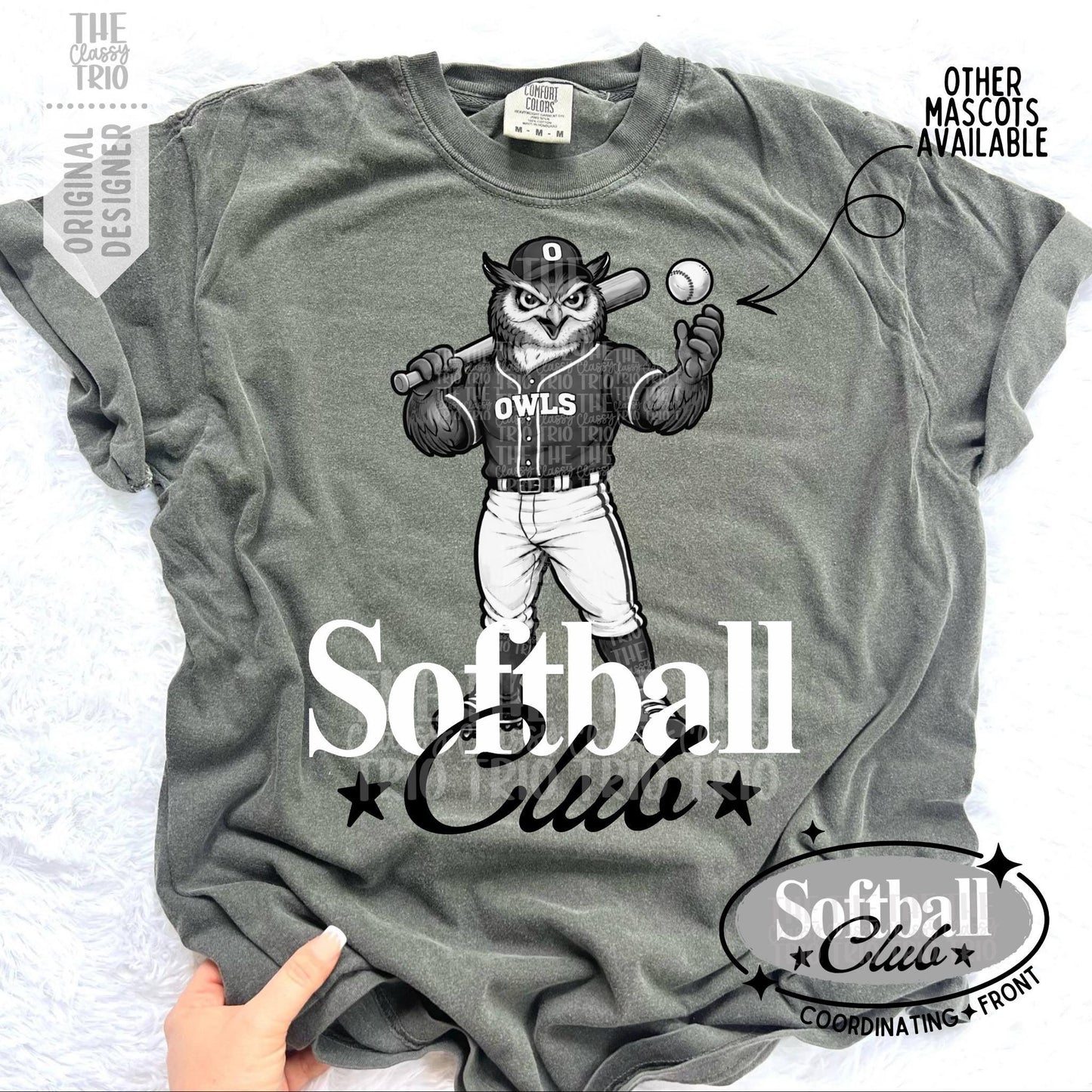 Baseball + Softball Club Bundle PNG Bundle | Sports Designs (Digital)