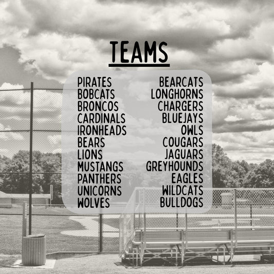 Baseball Club Bundle PNG Bundle | Sports Designs (Digital)