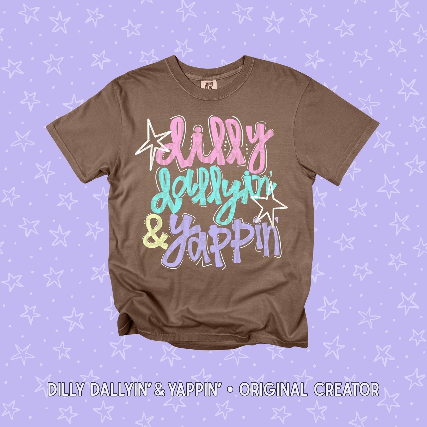 Dilly Dallin’ and Yappin’ Doodle PNG | Original Designer (Digital Download)
